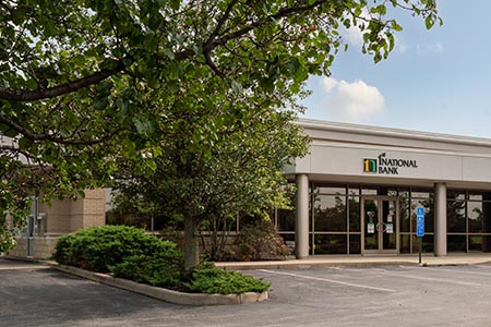 mason ohio bank deerfield township center