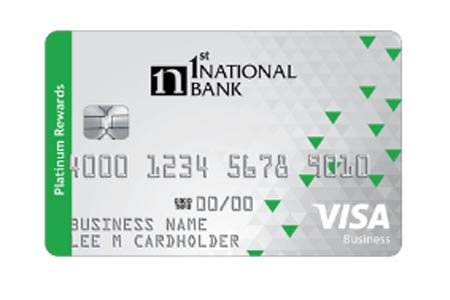 company rewards charge card visa 1st national bank credit cards for big business credit cards for non profits credit cards for municipalities