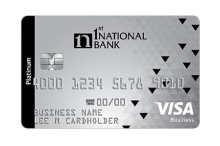 business edition visa 1st national bank business credit cards best low rate credit card for business