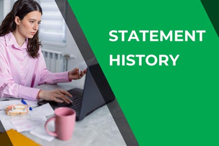 Statement History Application Photo
