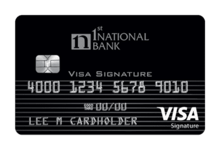 Visa® Signature from 1st National Bank
