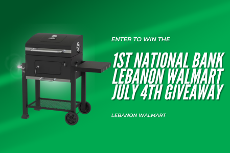 1st national bank lebanon walmart april giveaway 2025