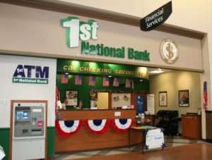 1st National Bank lebanon walmart 2020