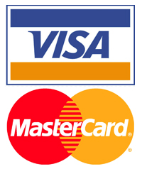 visa and master card logos