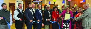 1st national bank centerville grand opening ribbon cutting photo