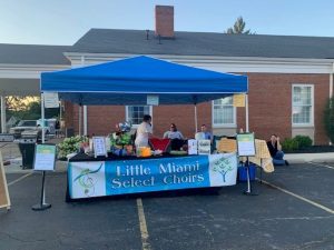 1st national bank 1st friday little miami select choir booth 2