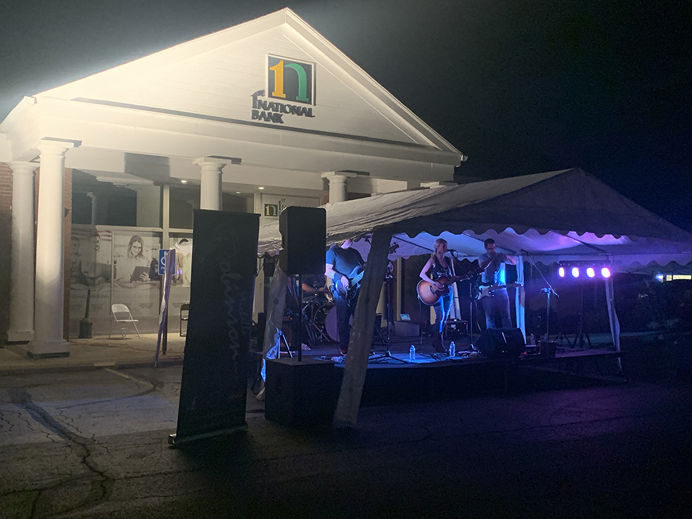 1st national bank 1st friday band 1