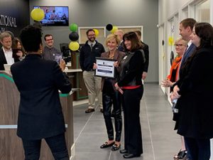 1st national bank liberty township grand opening presentation 3