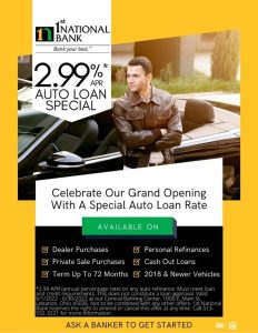 2. 99 auto loan rates