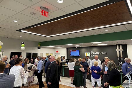 1st national bank World Headquarters Grand Opening After Hours Banking Center