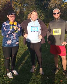 1st national bank employees running charity 5k