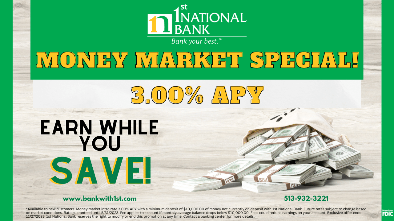 Money market special image 3. 00 apy