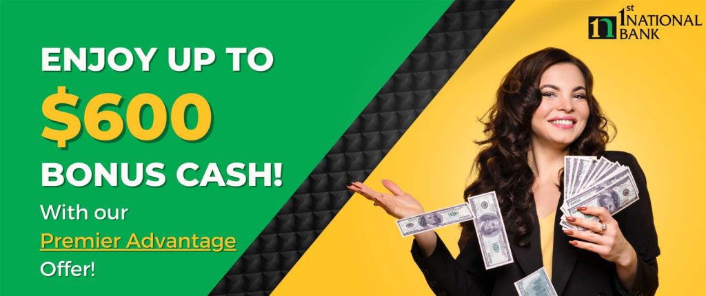 Personal premier advantage offer 1st national bank 2306