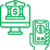 online and mobile banking icon