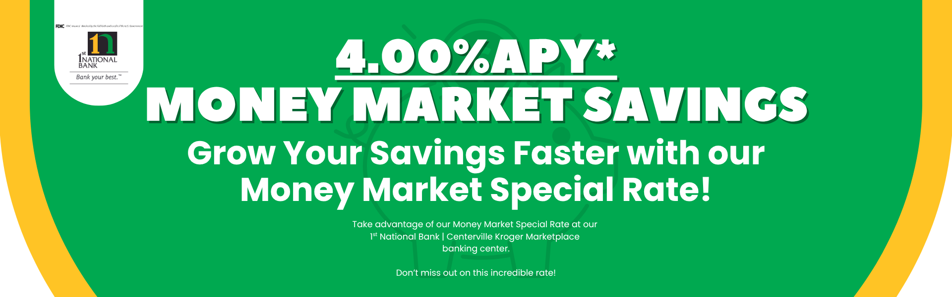 1st national bank centerville money market special 2025 web banner